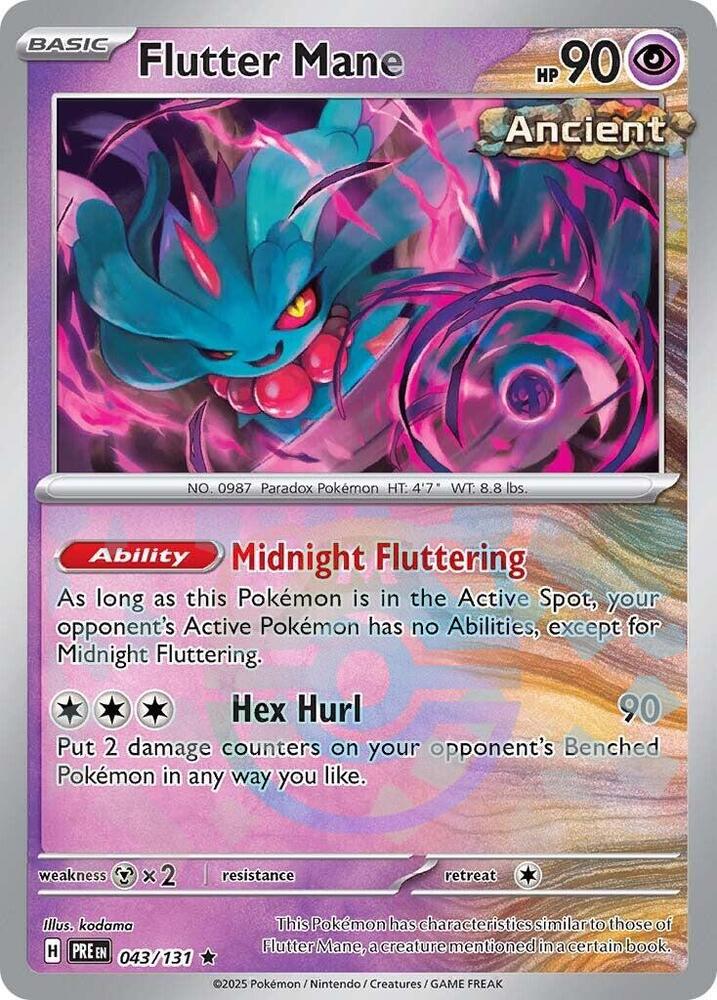 Flutter Mane (Master Ball Pattern) card image