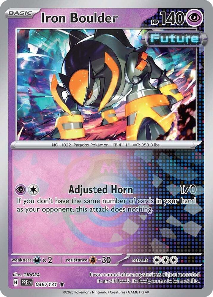 Iron Boulder (Master Ball Pattern) card image