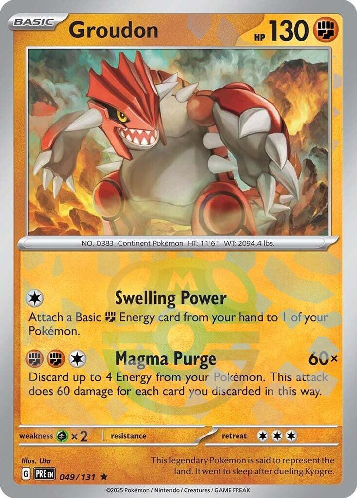 Groudon (Master Ball Pattern) card image