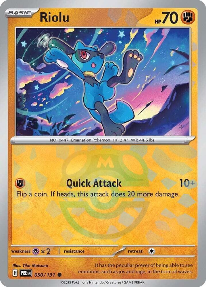 Riolu (Master Ball Pattern) card image