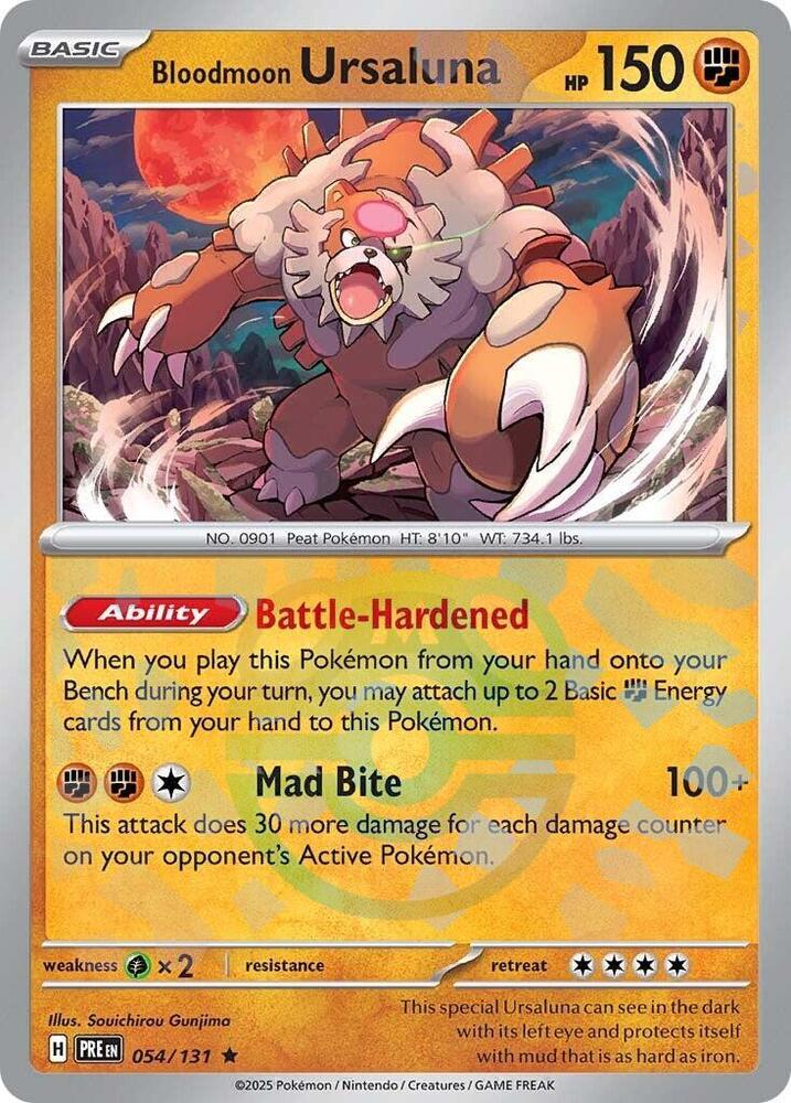 Bloodmoon Ursaluna (Master Ball Pattern) card image
