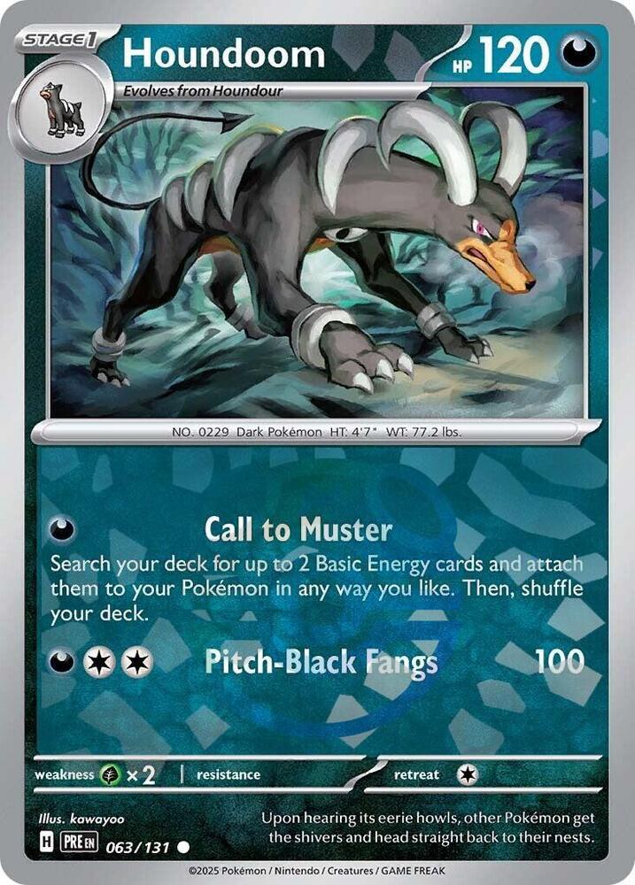 Houndoom (Master Ball Pattern) card image