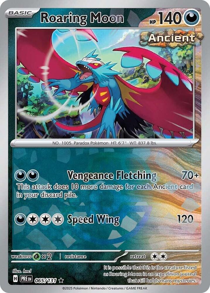 Roaring Moon (Master Ball Pattern) card image
