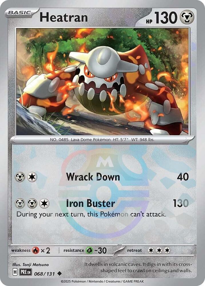 Heatran (Master Ball Pattern) card image