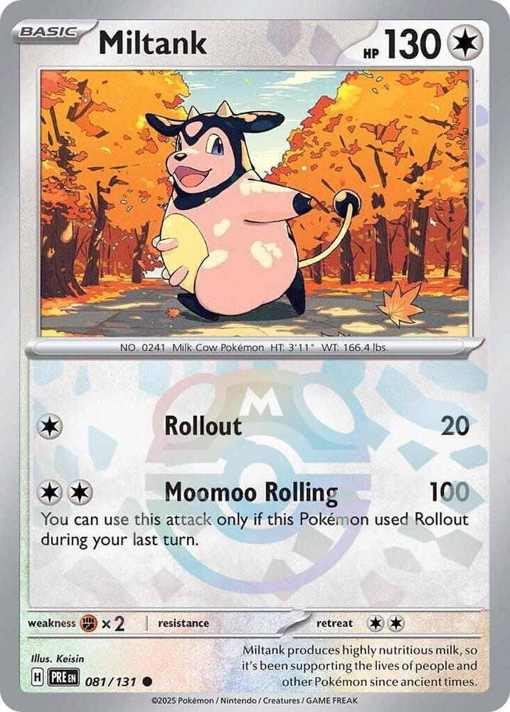 Miltank (Master Ball Pattern) card image