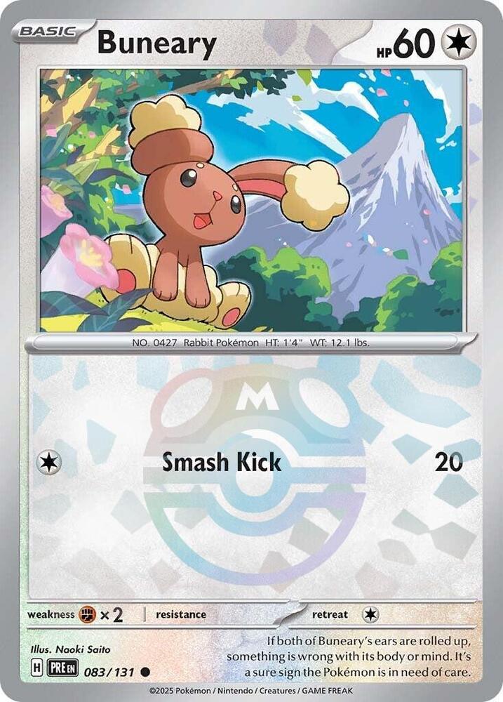 Buneary (Master Ball Pattern) card image