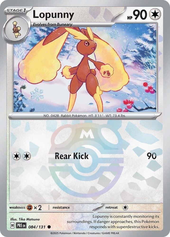 Lopunny (Master Ball Pattern) card image