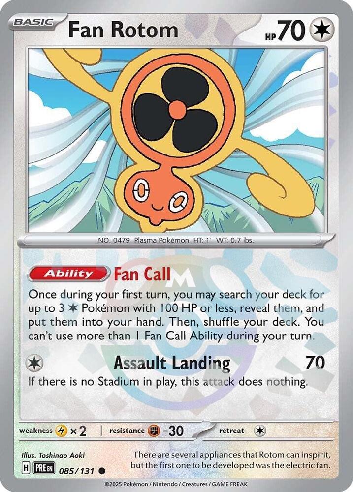 Fan Rotom (Master Ball Pattern) card image