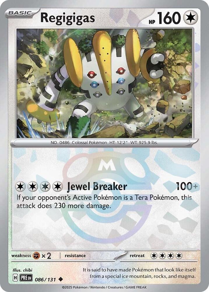 Regigigas (Master Ball Pattern) card image