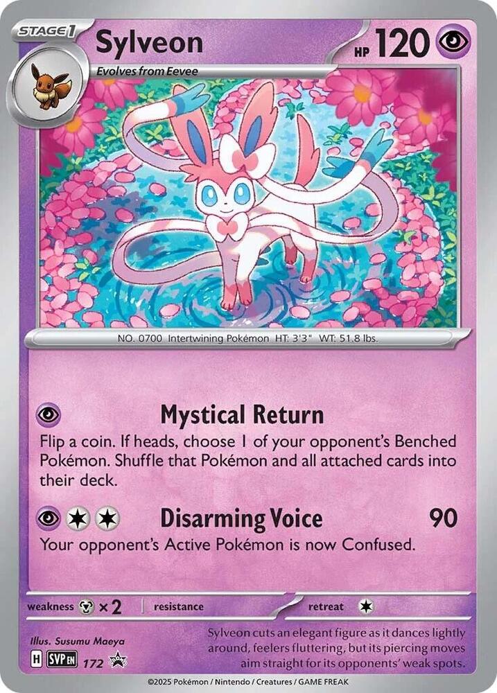 Sylveon - 172 (Cosmos Holo) card image