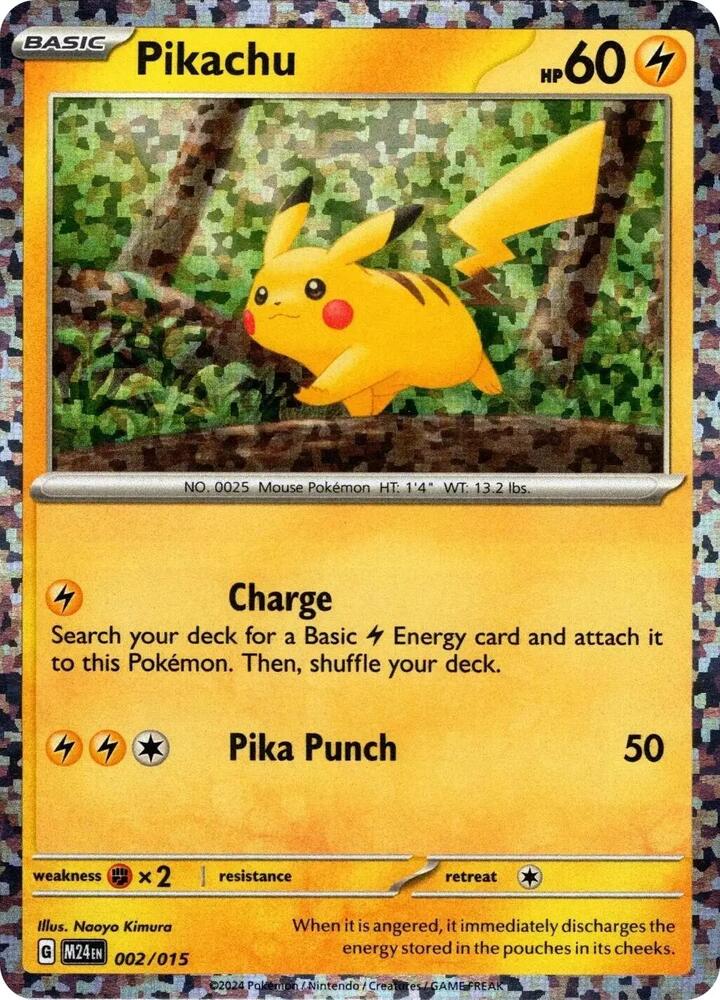 Pikachu card image
