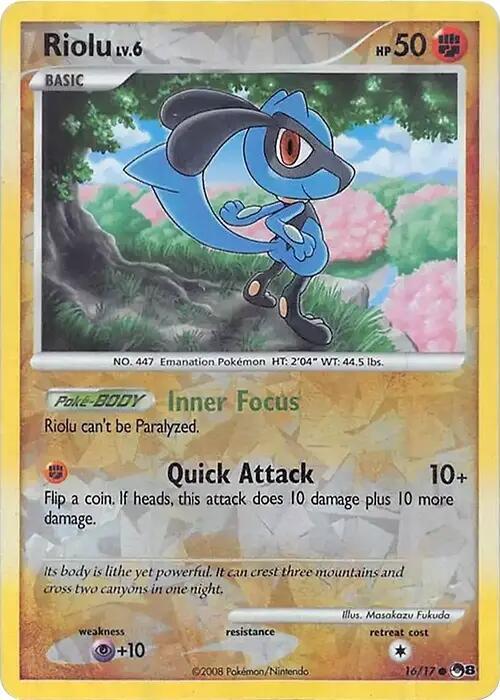 Riolu (Cracked Ice Holo) card image