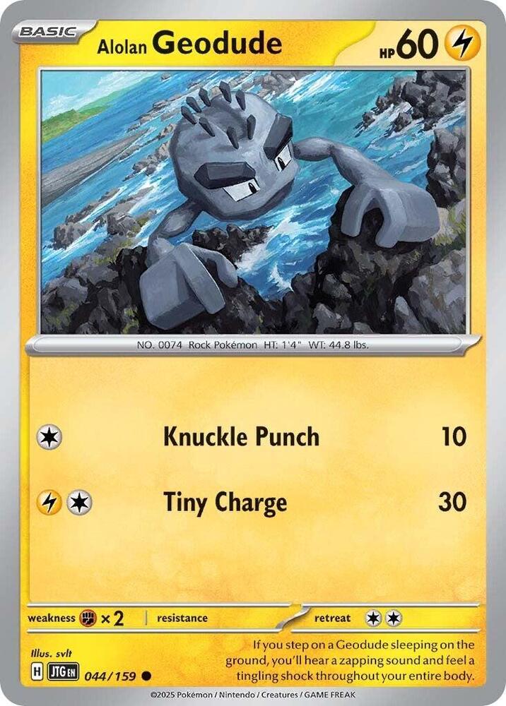 Alolan Geodude card image