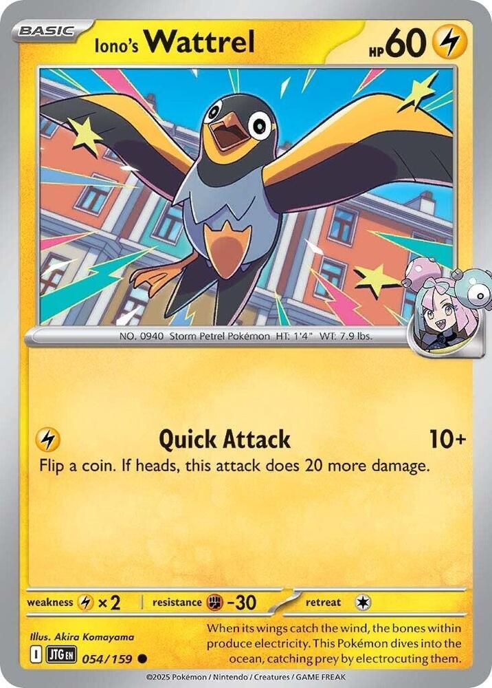 Iono's Wattrel card image