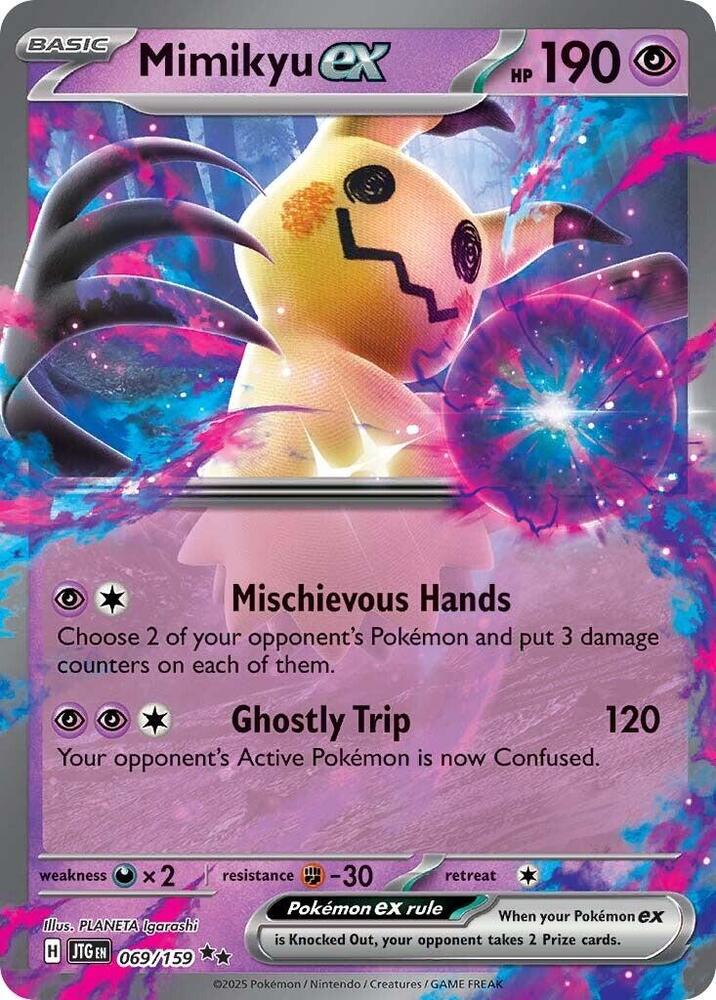 Mimikyu ex card image