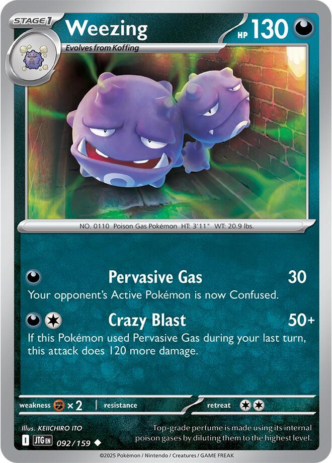 Weezing card image
