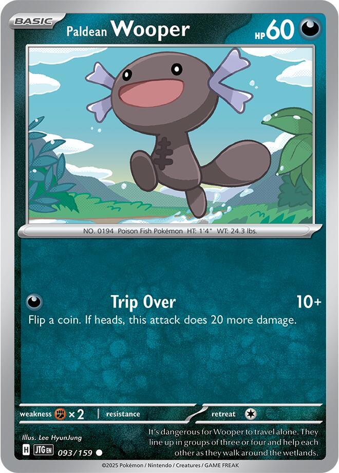 Paldean Wooper card image