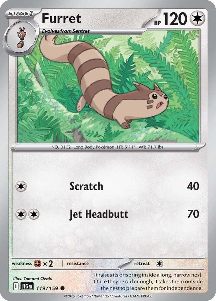 Furret - 119/159 card image