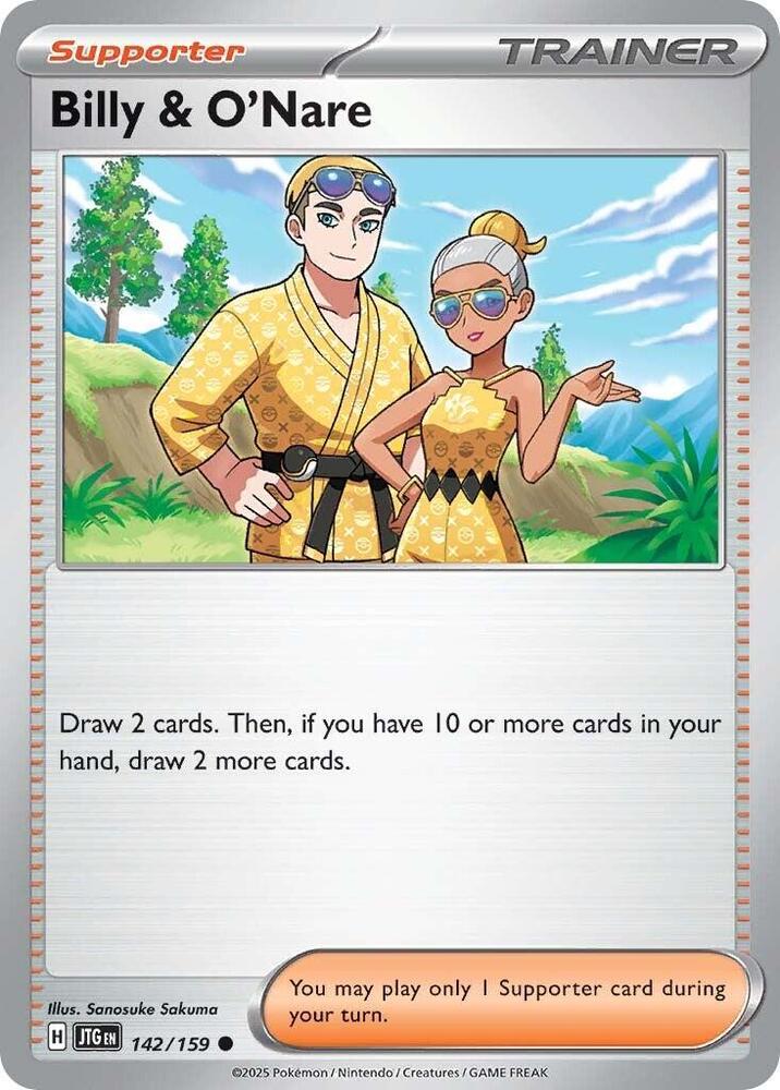 Billy & O'Nare card image