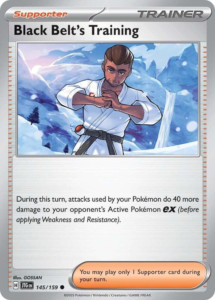 Black Belt's Training - 145/159 card image
