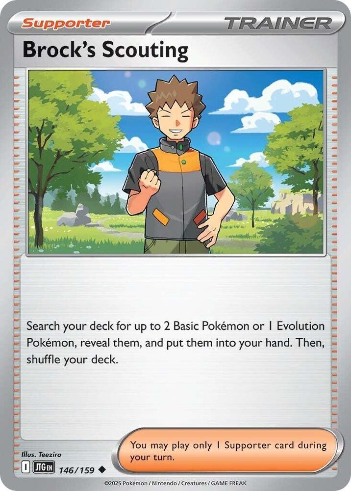 Brock's Scouting - 146/159 card image