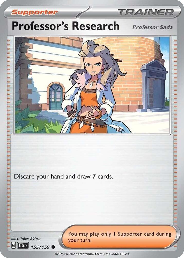 Professor's Research [Professor Sada] card image