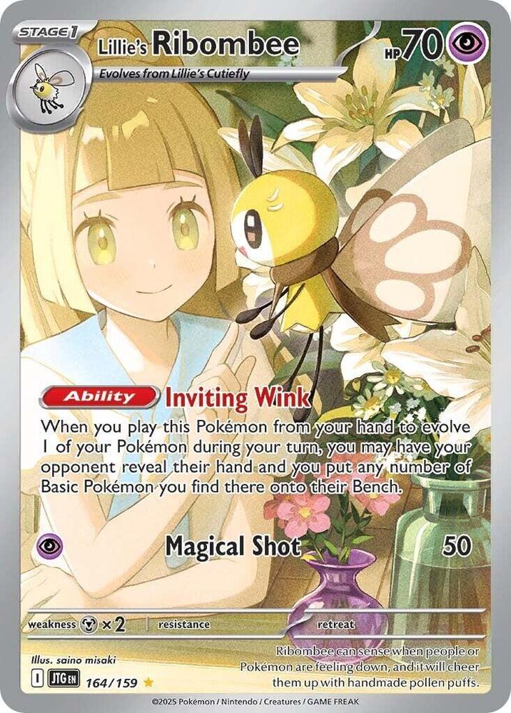 Lillie's Ribombee - 164/159 card image