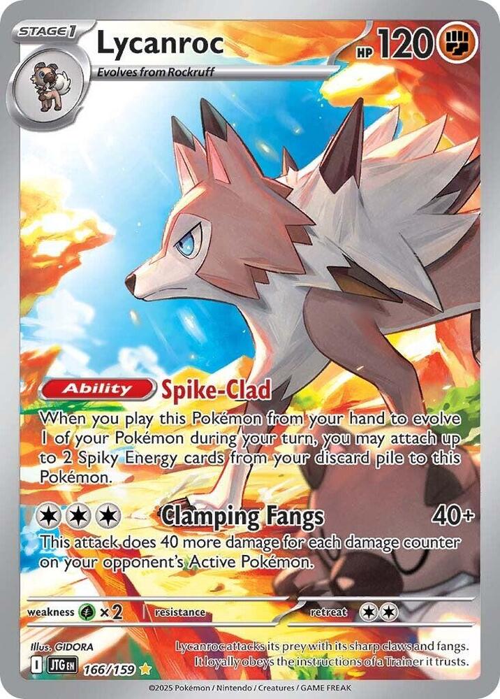 Lycanroc - 166/159 card image