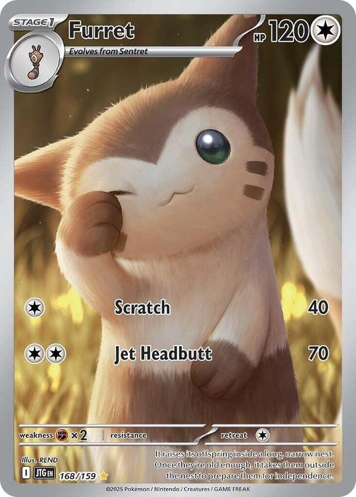 Furret - 168/159 card image