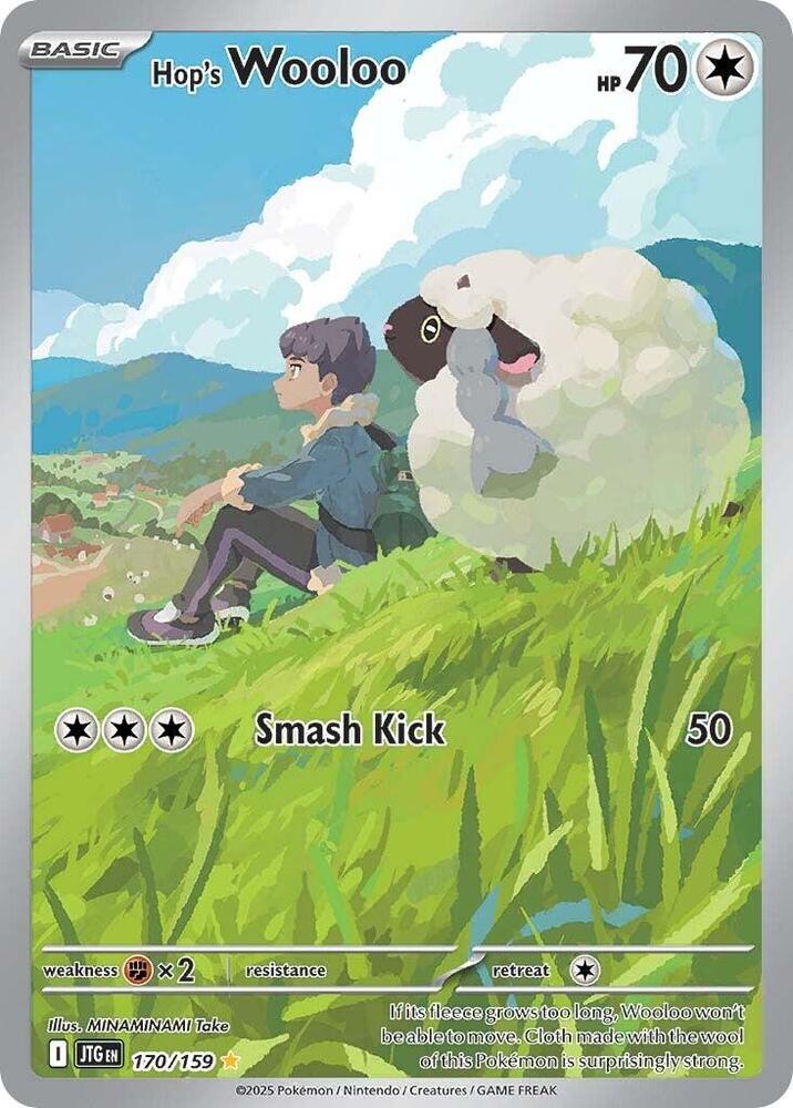 Hop's Wooloo - 170/159 card image