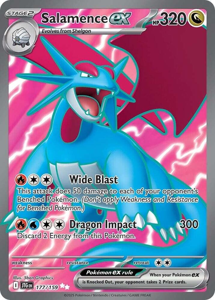 Salamence ex - 177/159 card image