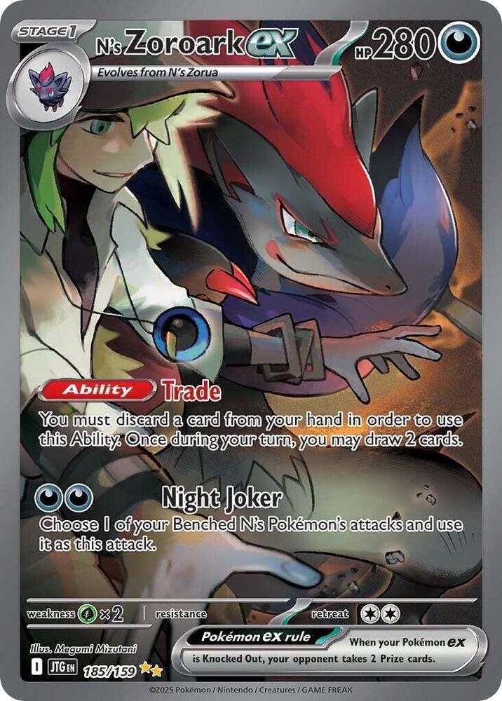 N's Zoroark ex - 185/159 card image