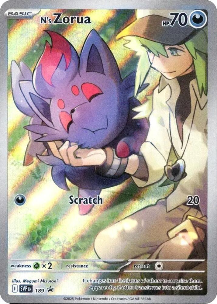 N's Zorua - 189 card image