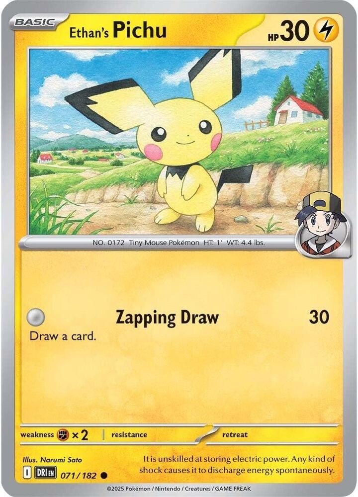 Ethan's Pichu card image
