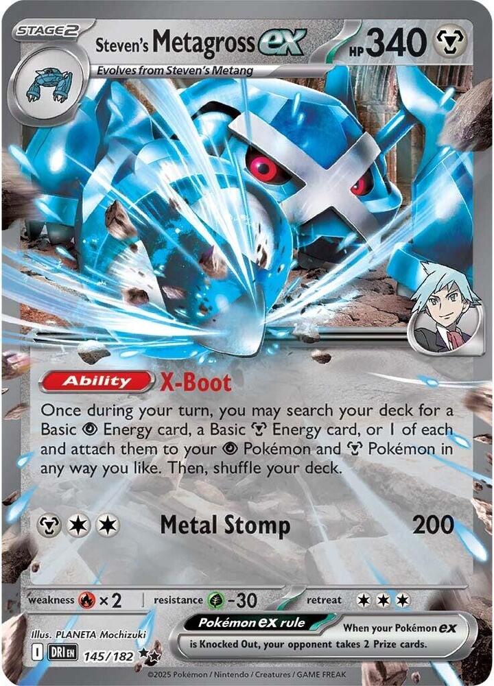 Steven's Metagross ex card image