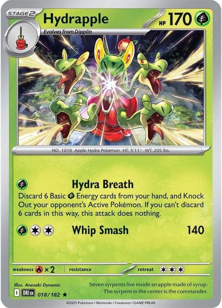 Hydrapple - 018/182 card image