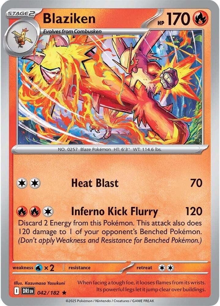 Blaziken - 042/182 card image