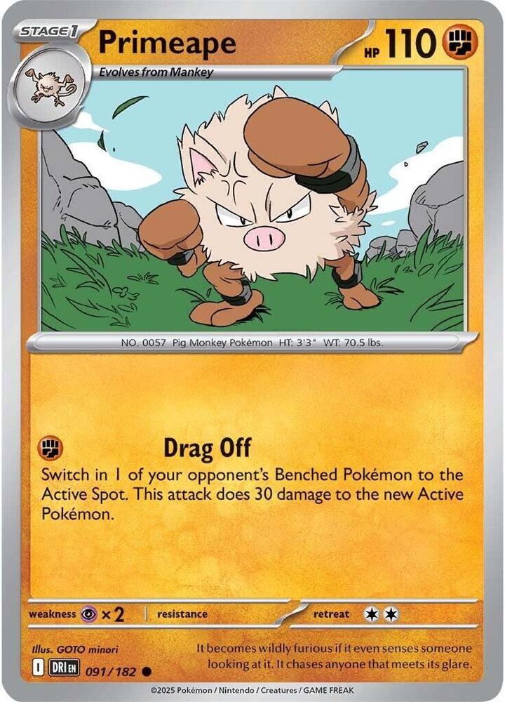 Primeape card image