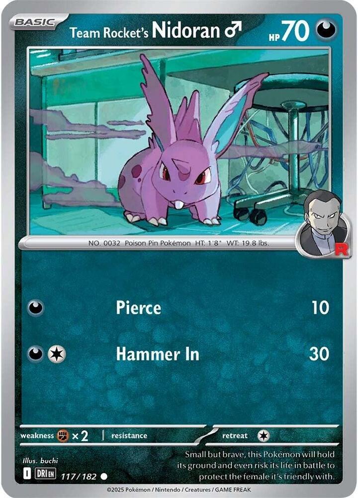Team Rocket's Nidoran M card image