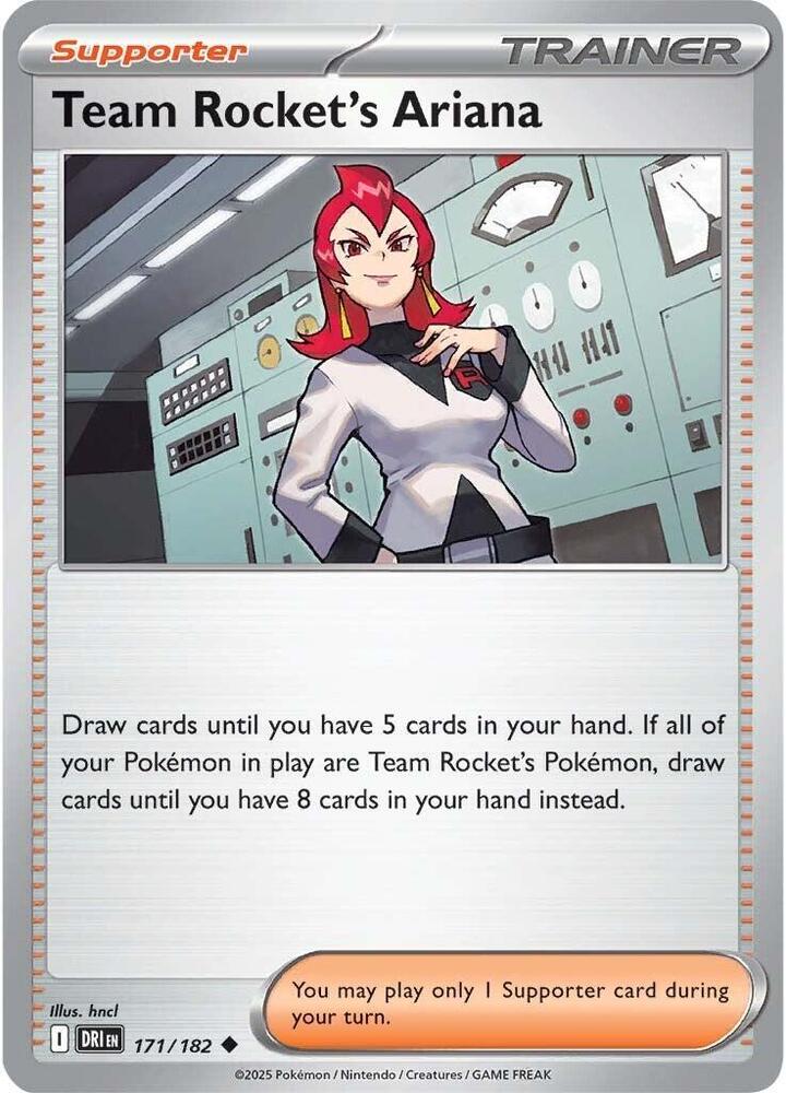 Team Rocket's Ariana - 171/182 card image