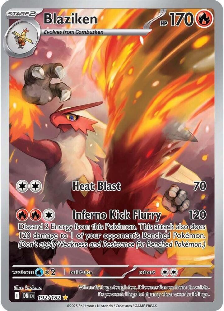Blaziken - 192/182 card image