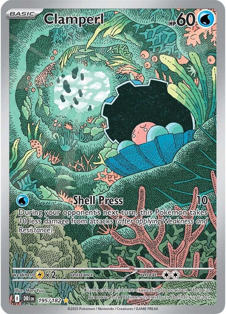 Clamperl - 195/182 card image
