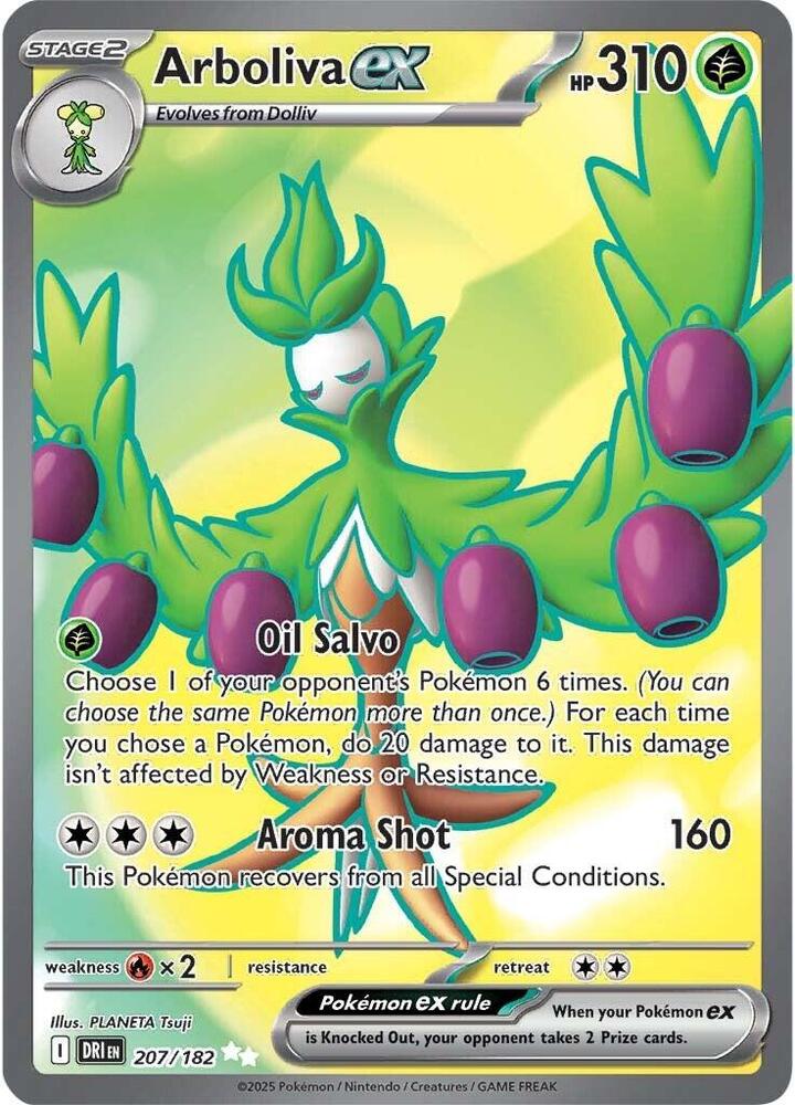 Arboliva ex - 207/182 card image