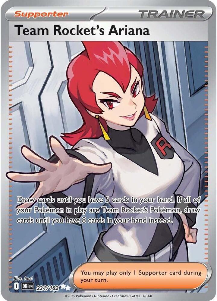 Team Rocket's Ariana - 224/182 card image