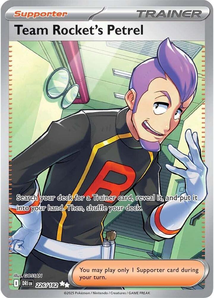 Team Rocket's Petrel - 226/182 card image