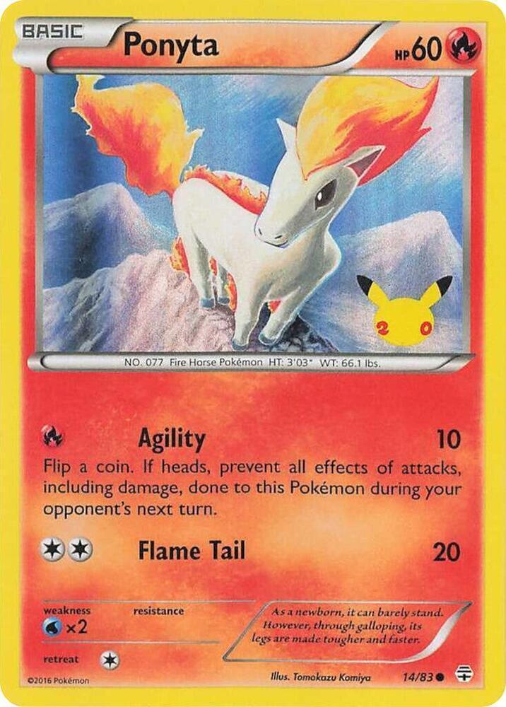 Ponyta (UK Exclusive Promo) card image
