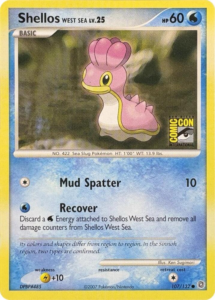 Shellos West Sea (SDCC 2007) card image