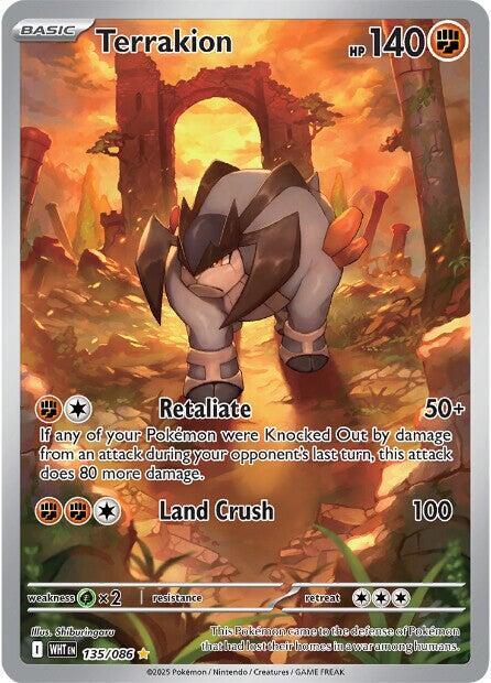 Terrakion - 135/086 card image