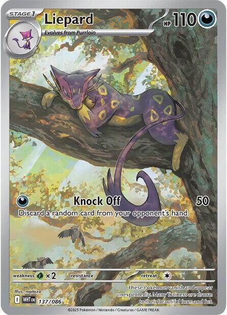 Liepard - 137/086 card image