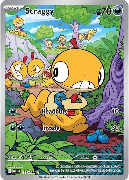 Scraggy - 138/086 card image
